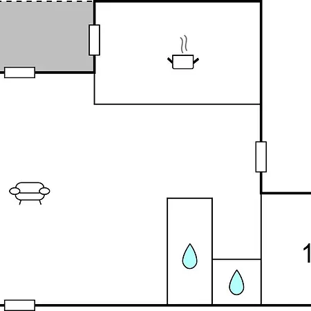 Nice In With 1 Bedrooms Apartman Sisco
